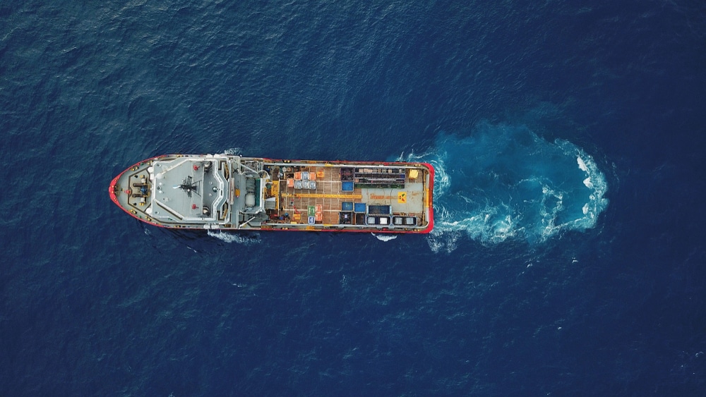 Aerial,View,Of,A,Offsh